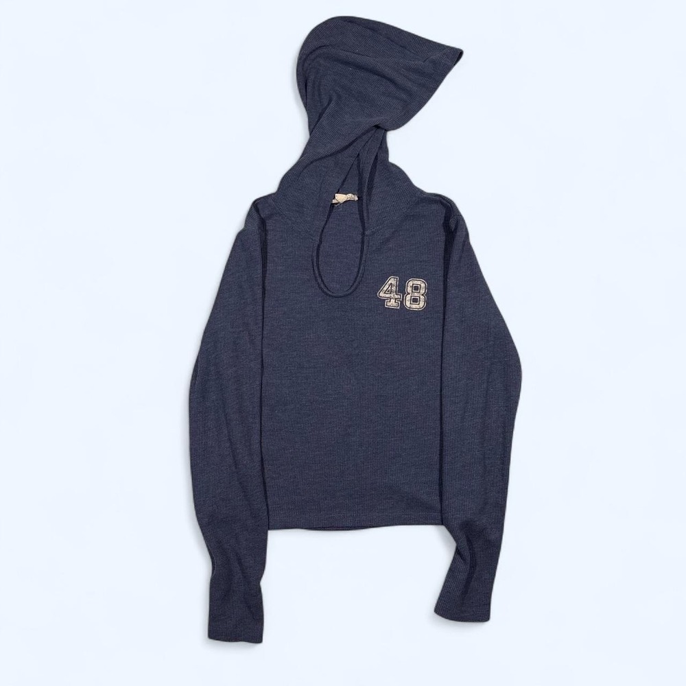 Vintage Tween Y2K Pink Republic Blue Pull Over
